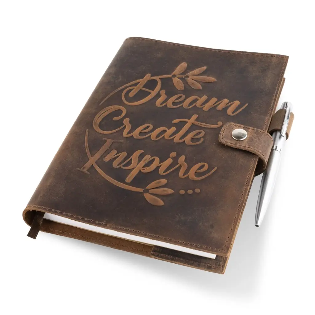 Moonster Leather Journal Refillable Notebook